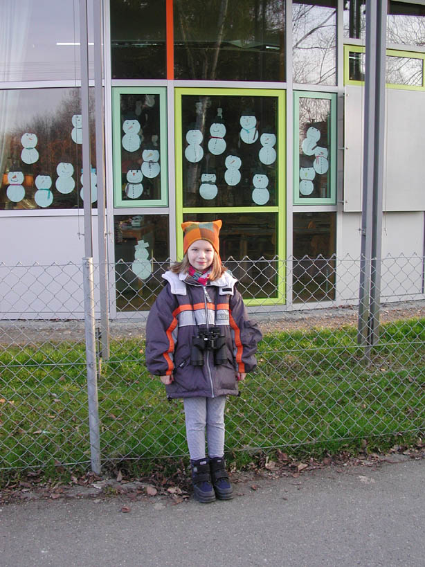 Angelika at school